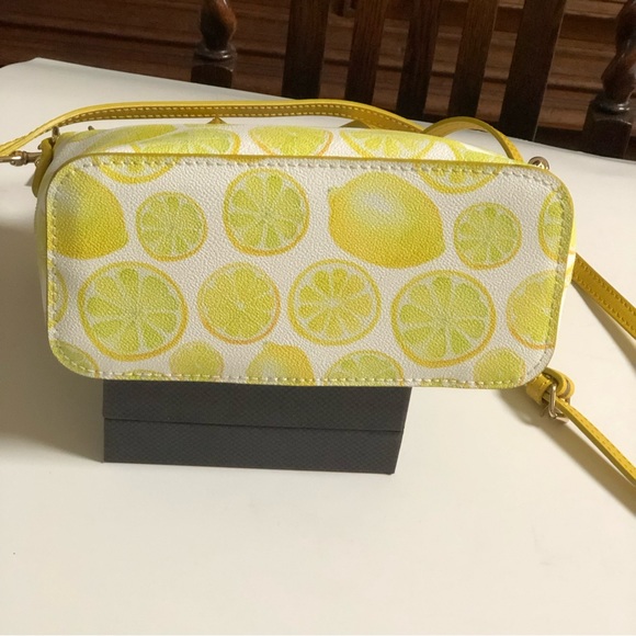 Rare Dooney & Bourke Limone Ruby Mini Crossbody Satchel - Picture 4 of 10